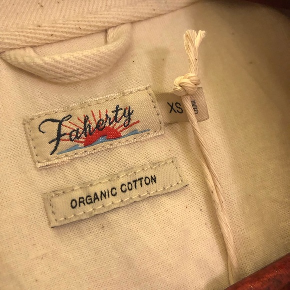 Faherty Overland Twill Jumpsuit - Picture 2 of 15